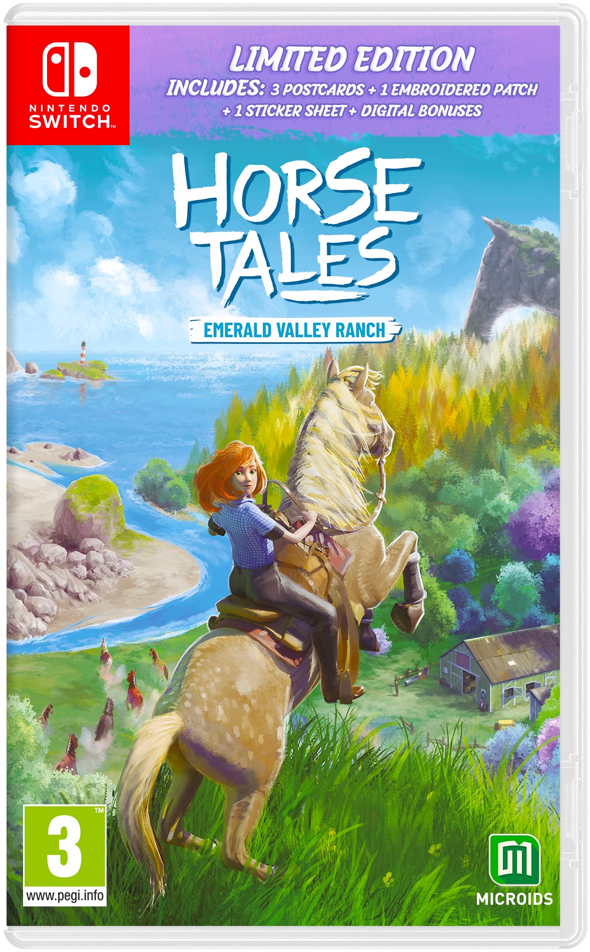 Horse Tales: Emerald Valley Ranch PS5 PAL ESP - Nuevo - Edición Día Uno Horse Tales: Emerald Valley Ranch PS5 PAL ESP - Nuevo - Edición Día Uno